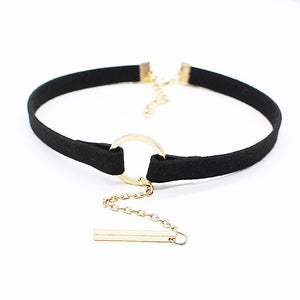 Neckly Leather Choker Necklace